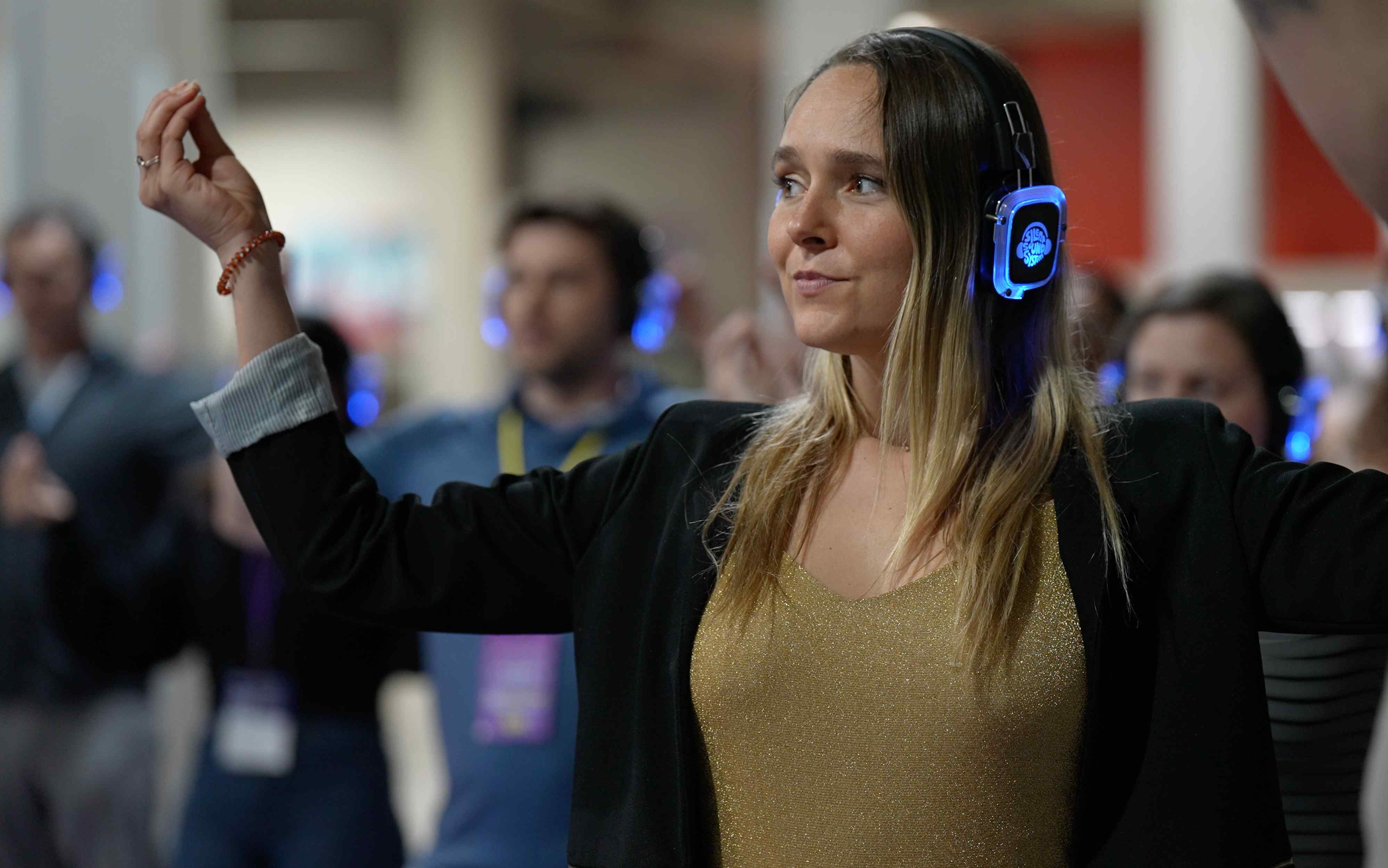 Silent disco experience at bioEDGE summit